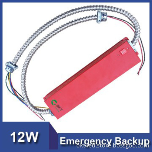OKT UL924 max to 12w led emergency battery kits for led light products